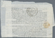 14021 Frankreich - Ballonpost: 1870, 15 Oct, Ballon Monte Lettersheet (separated In Two Parts), Printed Ci - 1960-.... Lettres & Documents