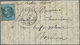 14030 Frankreich - Ballonpost: 1870, 10.11., Most Presumably "LA DAGUERRE", Lettersheet Franked With 20c. - 1960-.... Briefe & Dokumente