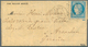 14032 Frankreich - Ballonpost: 1871, BALLON MONTE "LE NEWTON", Kleinformatiger Falt-Brief 2.1. (m. 20 C. N - 1960-.... Lettres & Documents