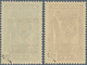 14038 Frankreich - Militärpost / Feldpost: 1940, "Richelieu" Overprints, Senegal 1fr. And 1.75fr., Two Val - Timbres De Franchise Militaire