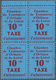 14050 Frankreich - Besonderheiten: TIMBRE DE GREVE: 1953, Orleans, 10fr. Brown On Bluish Paper, Marginal B - Autres & Non Classés