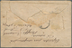 14064 Gibraltar: 1875, UK QV 2 D. Blue Pl. 14 Used Duplex "GIBRALTAR A OC 21 75" To Small Cover To Genova/ - Gibraltar