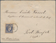 14088 Griechenland: 1882: Cover From Athens 2 DEKE 1882 Franked With 30 Lepta Blue-grey (very Large Margin - Briefe U. Dokumente