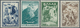 14108 Griechenland: 1952/1953, Komplette Luxus-Serien (Karamitsos 315.- Euro) - Briefe U. Dokumente