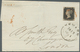 14132 Großbritannien: 1841, Folded Envelope From Newark 13/1/1841 To London With 1p. Black (RE) Full To Wi - Sonstige & Ohne Zuordnung
