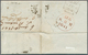 14133 Großbritannien: 1840-41 1d. Black, Right Hand Marginal Single Lettered I-L, Tied By Black Maltese Cr - Sonstige & Ohne Zuordnung