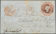 14146 Großbritannien: 1850, 10 D Brown, Die 2, Cut To Shape (repaired By Framing), Tied By Numeral Bar Can - Autres & Non Classés