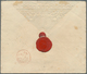 14150 Großbritannien: 1863, 1d. Rose-red On Valentine's Cover, Oblit. By 466 Liverpool Duplex FE 13 63 To - Autres & Non Classés