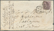 14155 Großbritannien: 1857-1862 Three Covers (some Faults) To India All Franked By 1856 6d. Lilac, One Add - Sonstige & Ohne Zuordnung