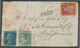 14156 Großbritannien: 1859/1897, Mail To California/USA, Two Covers And One Front To Sacramento Resp. San - Sonstige & Ohne Zuordnung