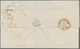 14159 Großbritannien: 1867, Four Letter Franked With 3d QV Rose With Large Corner Letter, Plate No. "5" Po - Autres & Non Classés