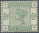 14166 Großbritannien: 1883, 6d. Dull Green, Fresh Colour, Well Perforated, Mint O.g. Previously Hinged (ap - Autres & Non Classés