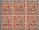 14207 Großbritannien: 1924, 1½d. Red-brown, Wm Block Cypher, Inverted Watermark, Block Of Six With "Cancel - Sonstige & Ohne Zuordnung