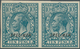 14209 Großbritannien: 1924, 10d. Turquoise-blue, Wm Block Cypher, Imperforate Horiz. Pair With "Specimen" - Autres & Non Classés