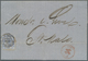 14250 Großbritannien - Guernsey: 1883, Ship Letter From Guernsey Franked With 2 1/2 QV  (Plate 22) With ST - Guernsey