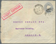 14255 Britische Post In Der Türkei: 1900, 40 Paras On 2 1/2 D QV Bright Blue Postal Stationery Envelope, S - Autres & Non Classés