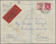 14261 Britische Militärpost II. WK: 1950, British Occupation Eritrea, 50 C On 6 D Purple And 65 C On 8 D C - Autres & Non Classés