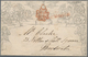 14263 Großbritannien - Ganzsachen: 1840 Mulready Envelope 1d. Used From Marylebone Street, Golden Square, - 1840 Mulready-Umschläge