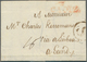 14274 Großbritannien - Stempel: 1794, Letter "S" For Spain In Circled Postmark Of London On Letter From Ca - Poststempel