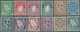 14314 Irland: 1922/1934, Definitives "National Symbols", Wm "SE", ½pg. To 1sc., Complete Set Of Twelve Val - Lettres & Documents