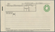 14410 Irland - Ganzsachen: 1922, 1 Sh Emerald Green KGV Telegraph Form For Ireland, Perforated Margin At L - Entiers Postaux