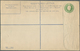 14420 Irland - Ganzsachen: British Dominion: 1922, King Georg V. 5 D. Pale Green Registered Envelope In Si - Entiers Postaux