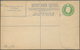 Delcampe - 14420 Irland - Ganzsachen: British Dominion: 1922, King Georg V. 5 D. Pale Green Registered Envelope In Si - Entiers Postaux