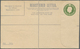 14425 Irland - Ganzsachen: British Dominion: 1922, King Georg V. 5 D. Olive Green Registered Envelope, Siz - Ganzsachen