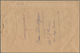 14484 Irland - Ganzsachen: Electricity Supply Board: 1960, 3 D. Blue Envelope On Laid Brown Wrapping Paper - Ganzsachen
