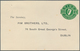 14520 Irland - Ganzsachen: Pim Brothers, Ltd., Dublin: 1935, 1/2 D. Pale Green "proxy" Card, Text In Black - Ganzsachen