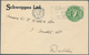 14532 Irland - Ganzsachen: Schweppes Ltd.: 1933, 1/2 D. Pale Green Envelope, Used Local From "BALE ÁTHA CL - Ganzsachen