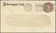 14537 Irland - Ganzsachen: Schweppes Ltd.: 1949, 2 1/2 D. Brown Window Envelope (rounded Window), Used Fro - Ganzsachen