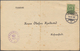 14604 Island: 1897, Printed Circular Addressed To Hafnarfjordur Bearing Yvert 19 5a Green (prir Surcharge - Autres & Non Classés