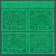 14649 Italien - Altitalienische Staaten: Kirchenstaat: 1867: 2 C. Green, Mint Block Of Four From The Sheet - Etats Pontificaux