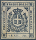 14661 Italien - Altitalienische Staaten: Modena: 1859, 20c. Bluish Violet, Fresh Colour, Full Margins, Min - Modena