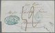 14677 Italien - Altitalienische Staaten: Sardinien: 1855: Ship Letter From Genova/Genua To Marseilles Endo - Sardaigne