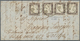 14680 Italien - Altitalienische Staaten: Sardinien: 1859: IV Emission, 10 C Brown-violett, 1st Plate, 1859 - Sardaigne