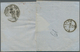 Delcampe - 14684 Italien - Altitalienische Staaten: Sardinien: 1860/1861: 3 "PD" Letters From Milan To Brissago (Swit - Sardegna