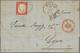 14688 Italien - Altitalienische Staaten: Sardinien: 1861/1862: Three Letters Franked With The Fourth Emiss - Sardinien