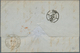 14688 Italien - Altitalienische Staaten: Sardinien: 1861/1862: Three Letters Franked With The Fourth Emiss - Sardaigne