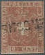 14703 Italien - Altitalienische Staaten: Toscana: 1860, Provisorial Government, 80 C Light Brown, Used. Ce - Toscane