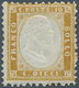 14710 Italien: 1862, 10c. Bistre, Fresh Colour, Well Peforated And With Superior Embossing, Unmounted Mint - Poststempel