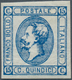 14712 Italien: 1863, 15c. Blue, Type I, Fresh Colour, Full To Wide Margins, Unmounted Mint, Signed A.Diena - Marcophilie