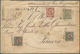 Delcampe - 14715 Italien: 1870/1902: Tree Letter With Special Services. A) 1870, Registered Letter From Galcico To Be - Poststempel