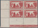 14752 Italien: 1931, 75 C "Antonius Of Padua" With Rare Perforation L 12 In Block Of Four From Left Lower - Marcophilie