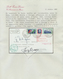 14757 Italien: 1933, Mass Flight Triptych 5.25 + 44.75 L. "I-GIOR" On Well Preserved Registered Letter ROM - Poststempel