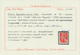 14766 Italien: 1944, "REPUBBLICA SOCIALE" Overprints, 20c. Carmine "Julius Caesar", Mistakenly Overprinted - Storia Postale
