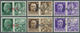 14789 Italien - Militärpostmarken: Nationalgarde: 1944, König Viktor Emanuel 25 C. Grün, 30 C. Braun Und 5 - Autres & Non Classés