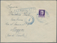 14792 Italien - Militärpostmarken: Atlantikküste: 1941, 50 C. Violet Tied By Special Cachet "XI. GRUPPO SO - Sonstige & Ohne Zuordnung