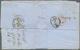 14804 Italien - Portomarken: 1871, Incoming Mail: Brasil, Part Of Folded Letter Cover, Sent From RIO DE JA - Taxe